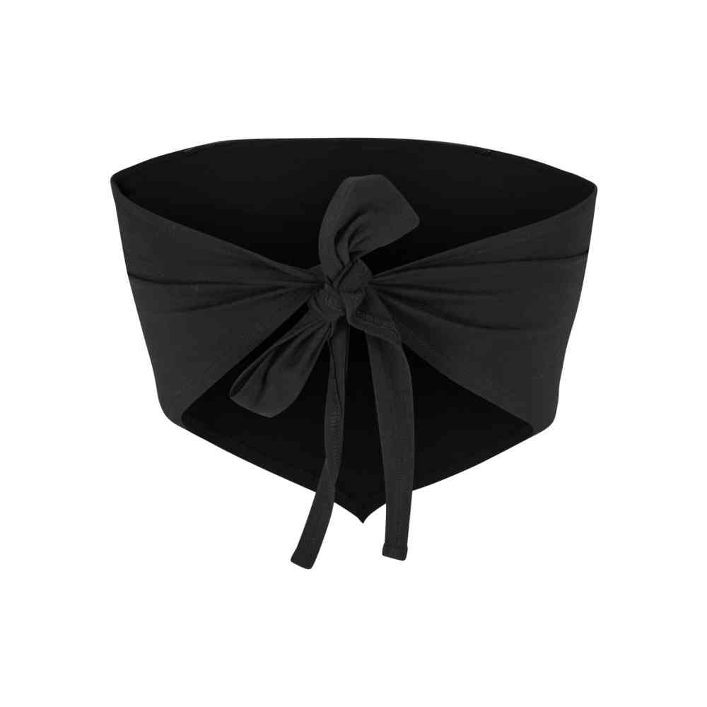 Urban Classics - Knotted Bandeau top - Schwarz
